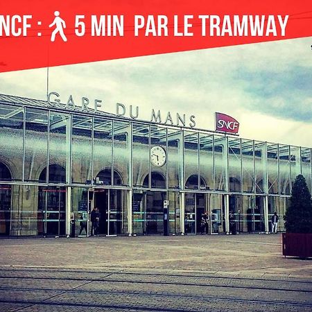 Tramway 9 Jaures Cosy Proche Gare Apartment Le Mans Ngoại thất bức ảnh